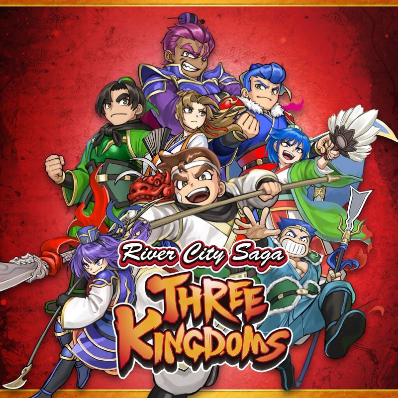 River City Saga: Three Kingdoms box art for Playstation 4